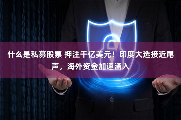 什么是私募股票 押注千亿美元！印度大选接近尾声，海外资金加速涌入